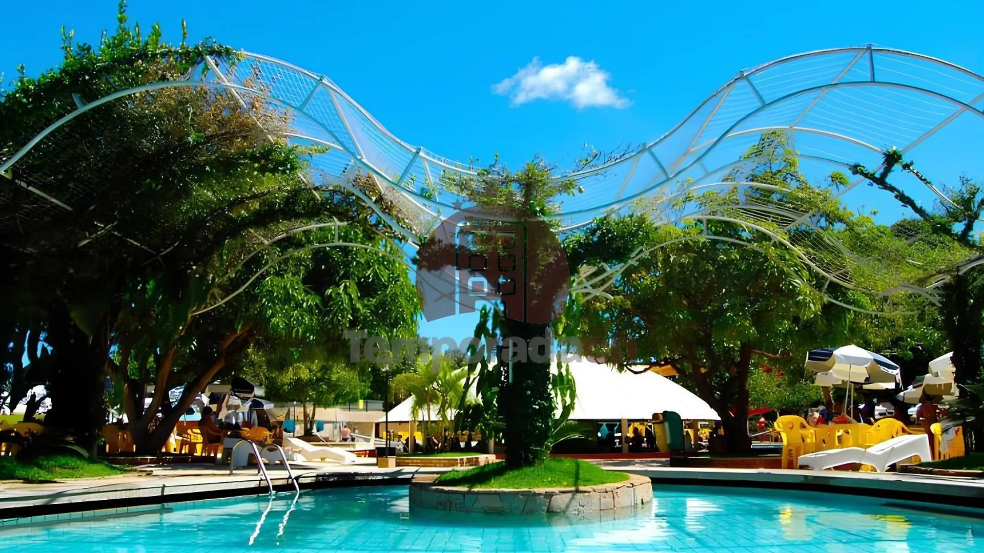 Piazza Diroma Com Acesso Ao Acqua Park - Luciana Aparthotel Caldas Novas
